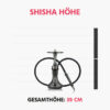 groesse ocean hookah kaif s black black midnight