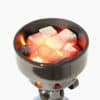 kohleanzuender camping outdoor mit gas mit kohle