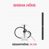 groesse first hookah core light mini clear