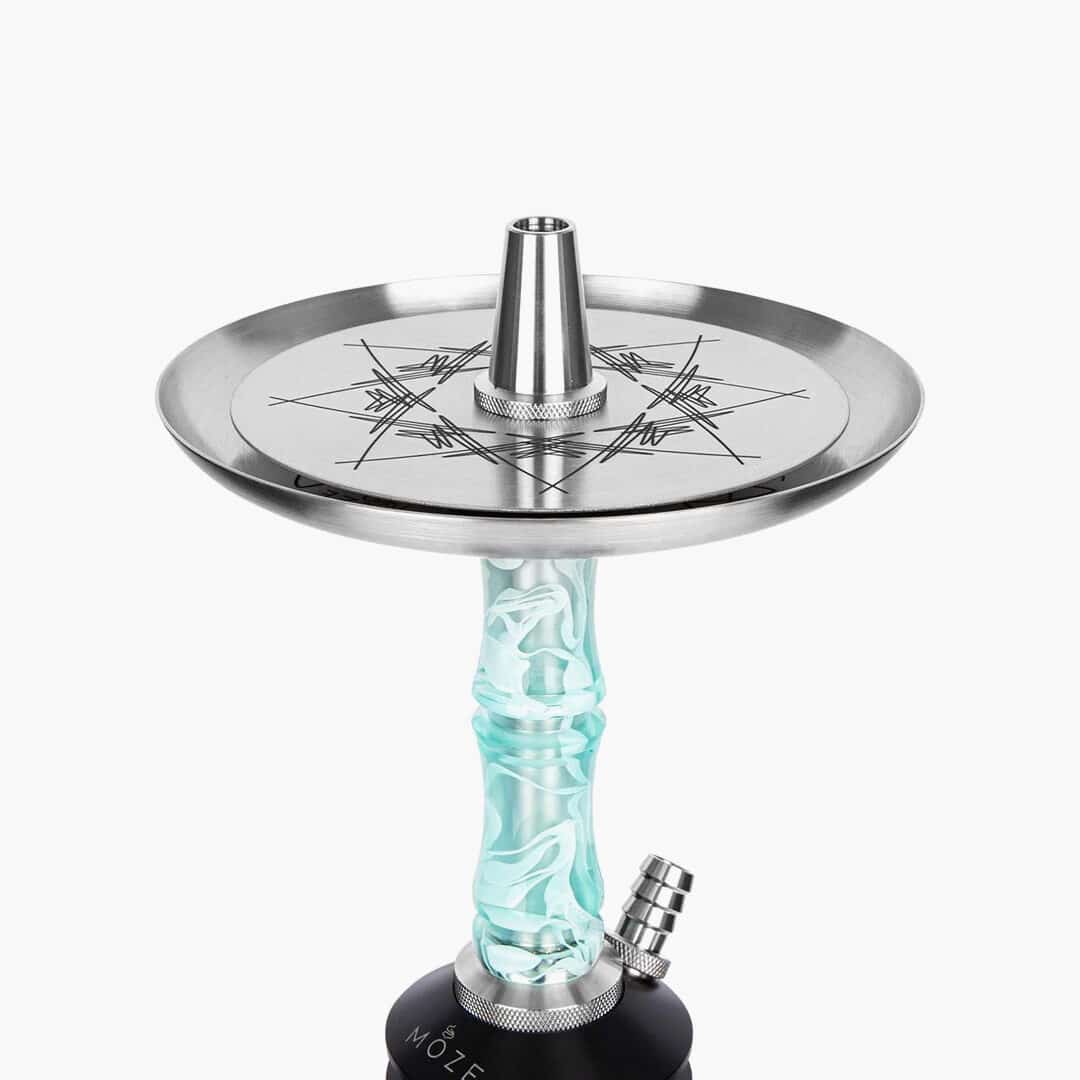 moze breeze two wavy mint rauchsaule kohleteller