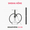 geometry hookah techno dark hoehe