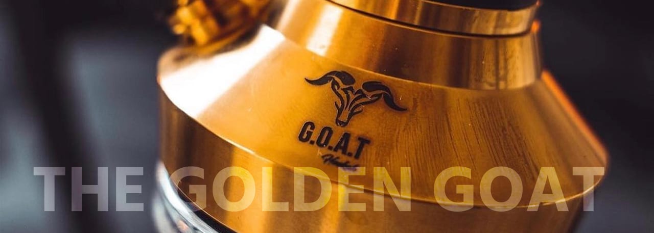 Hookah the golden Goat