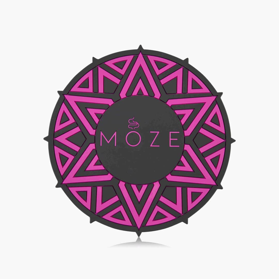 moze shisha coaster purple