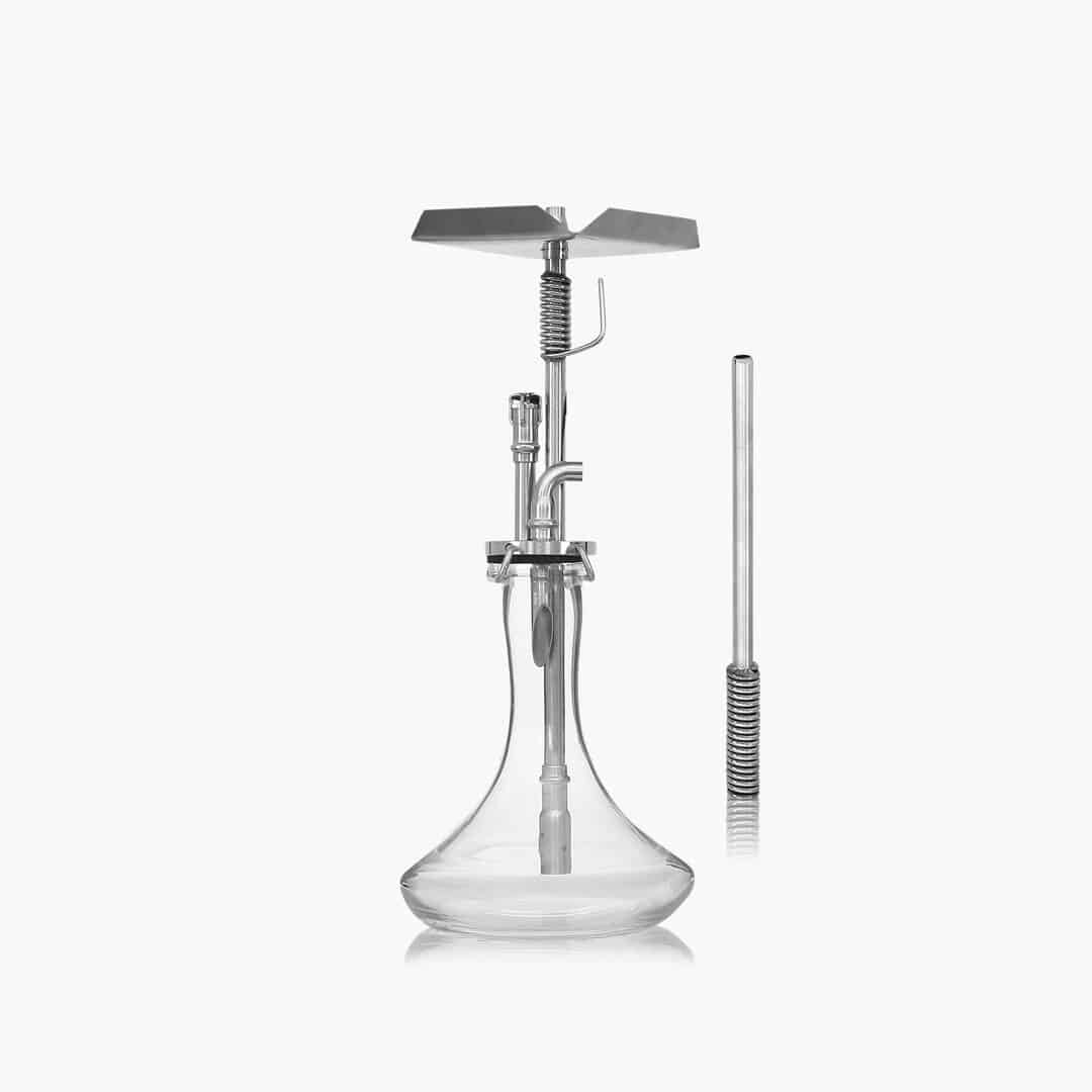 vz hookah mini en acier inoxydable