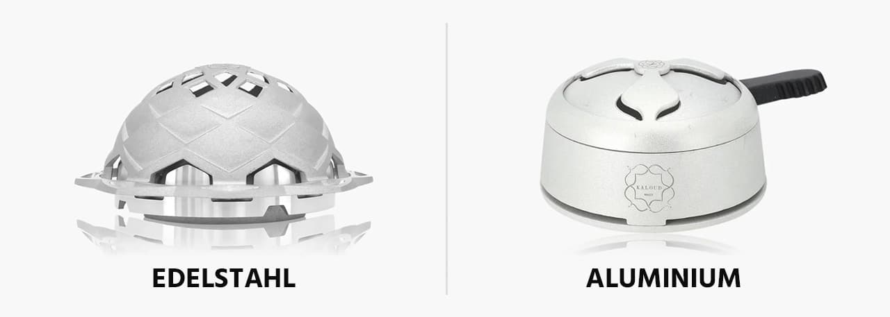 smokebox en acier inoxydable ou en aluminium ?