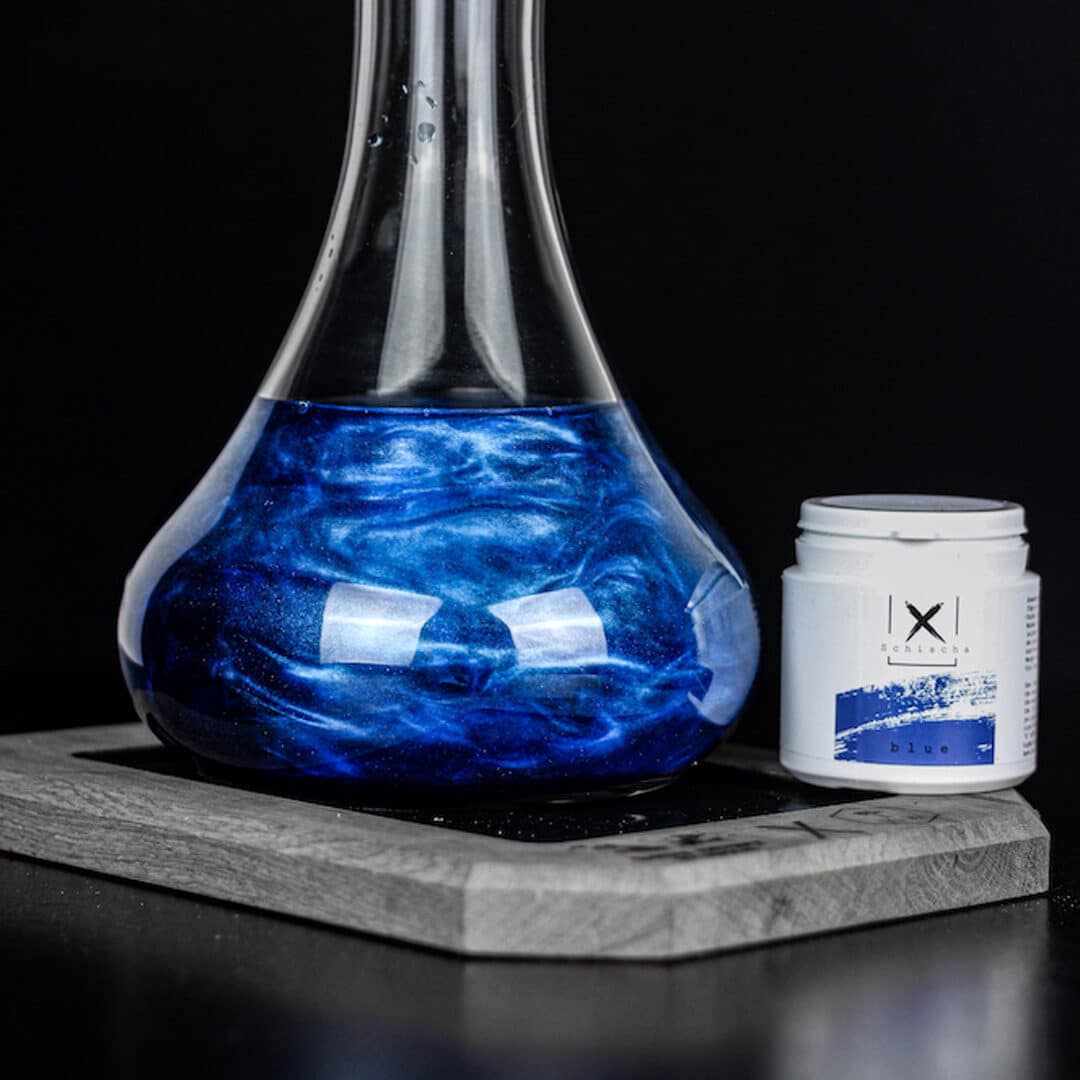 xschischa shisha farbe blue sparkle g anwedung