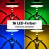 azlan ufo light led shisha led ring farben