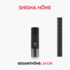 el badia p black phanton shisha to go groesse