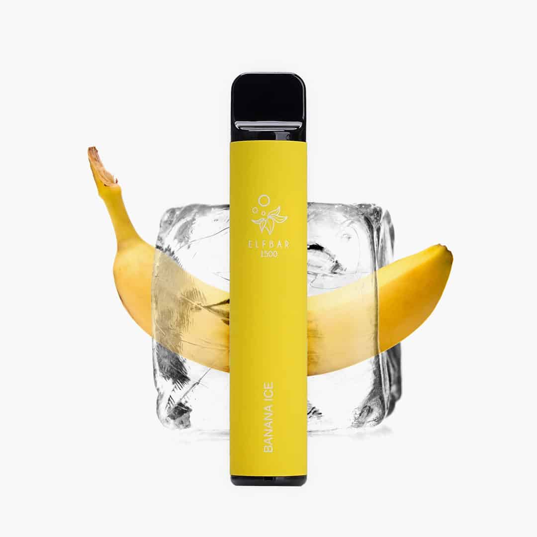 elf bar  banana ice gefrostete banane