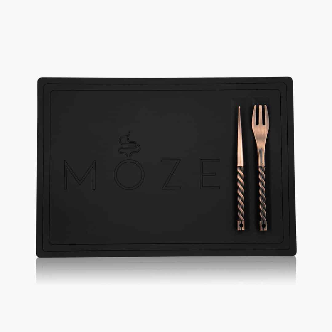 moze headrest mat black