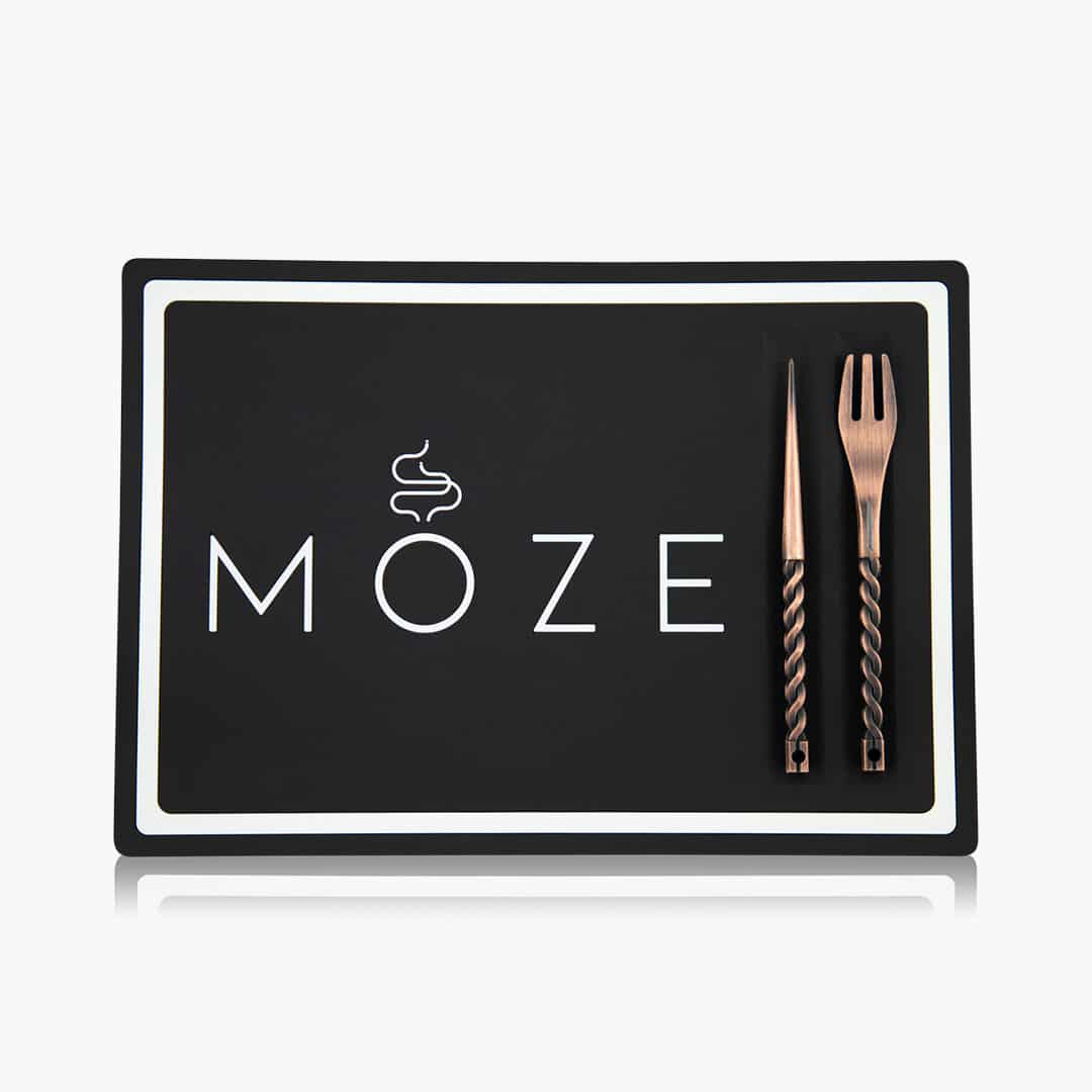 moze headboard mat white