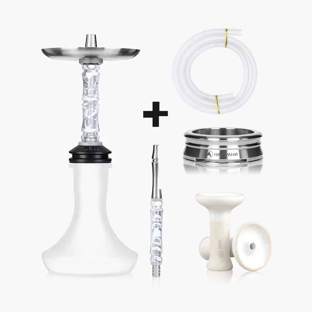 cheap waterpipe stainless steel hookah set