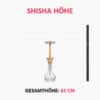 wookah oak smooth shisha groesse