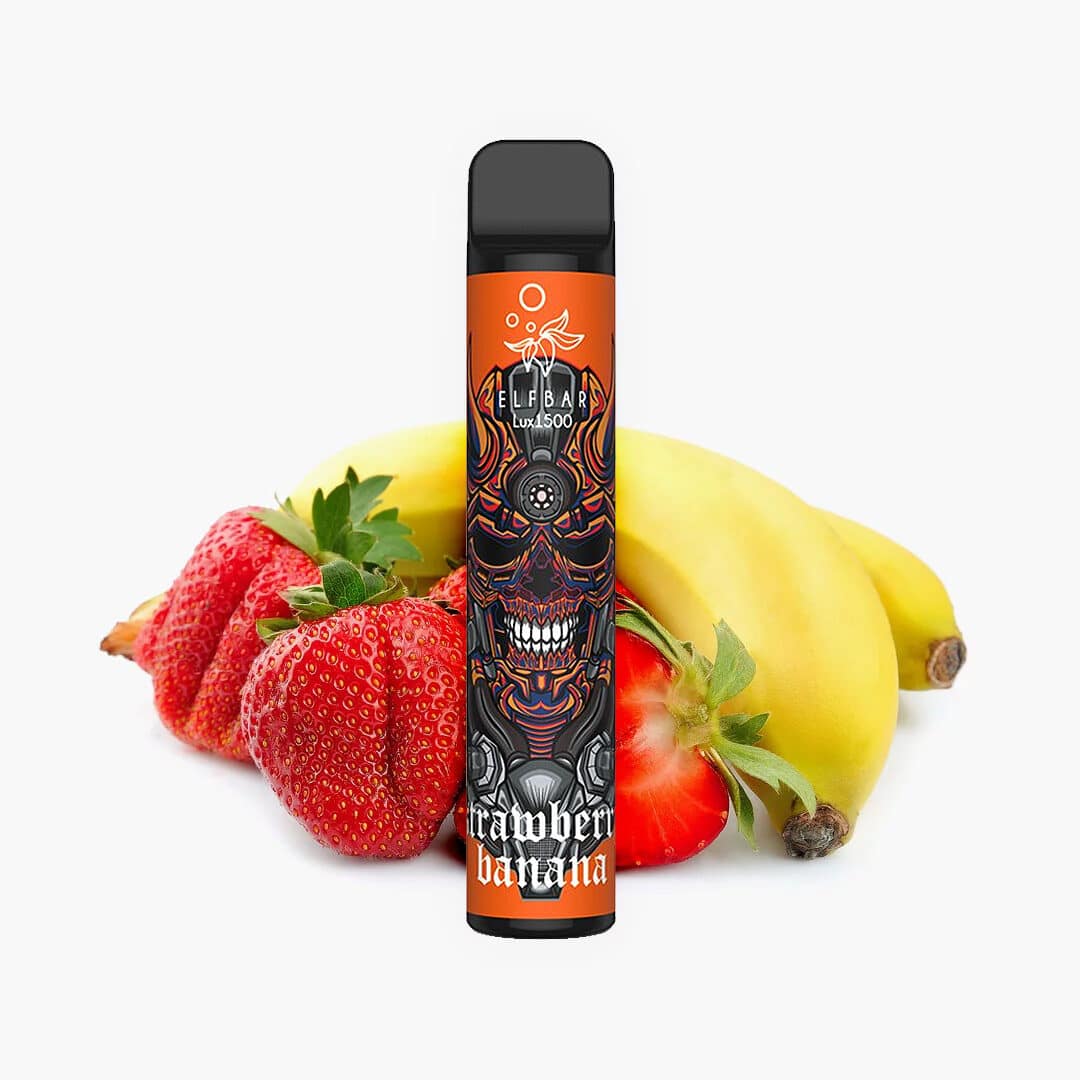 elf bar lux  strawberry banana erdbeeren banane