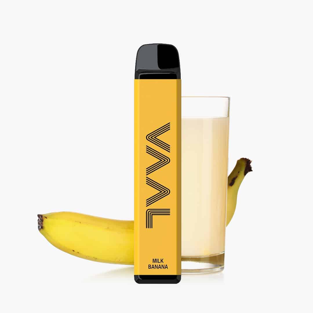 VAAL 1800M Milk Banana | Einweg Vape mit Bananen Geschmack