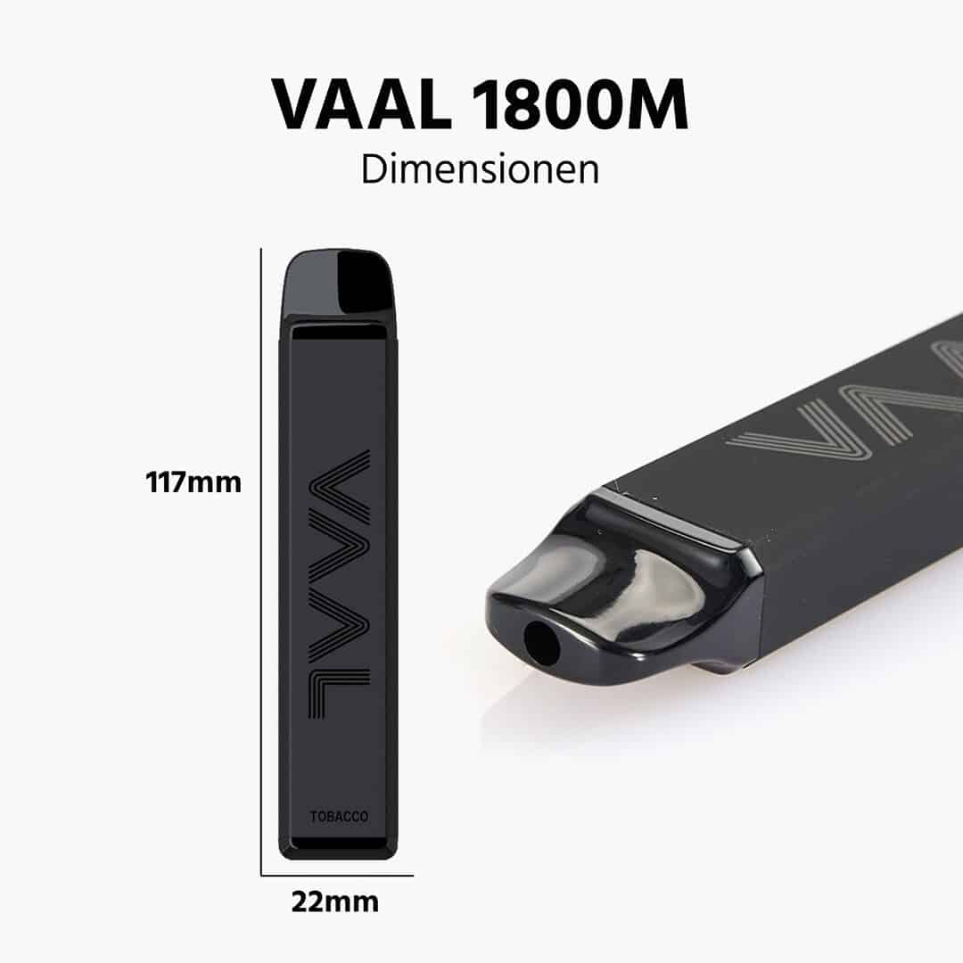 vaal m tobacco tabak groesse