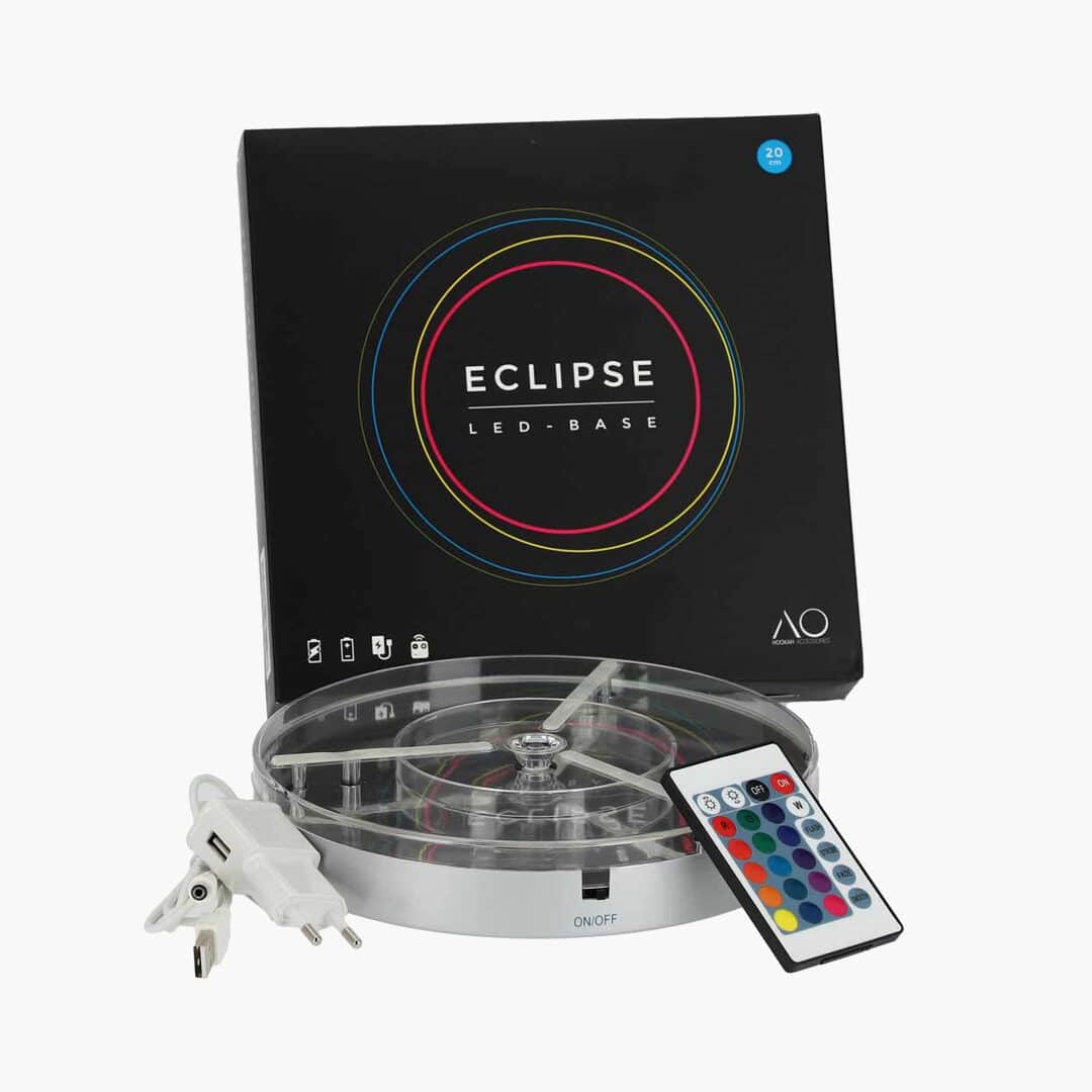 ao hookah eclipse led coaster cm