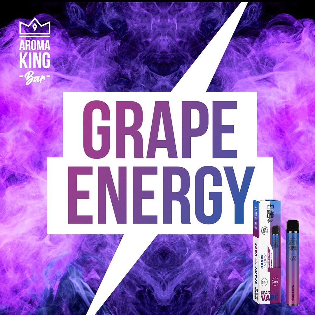 aroma king  grape energy nikotinfrei mg emotionen