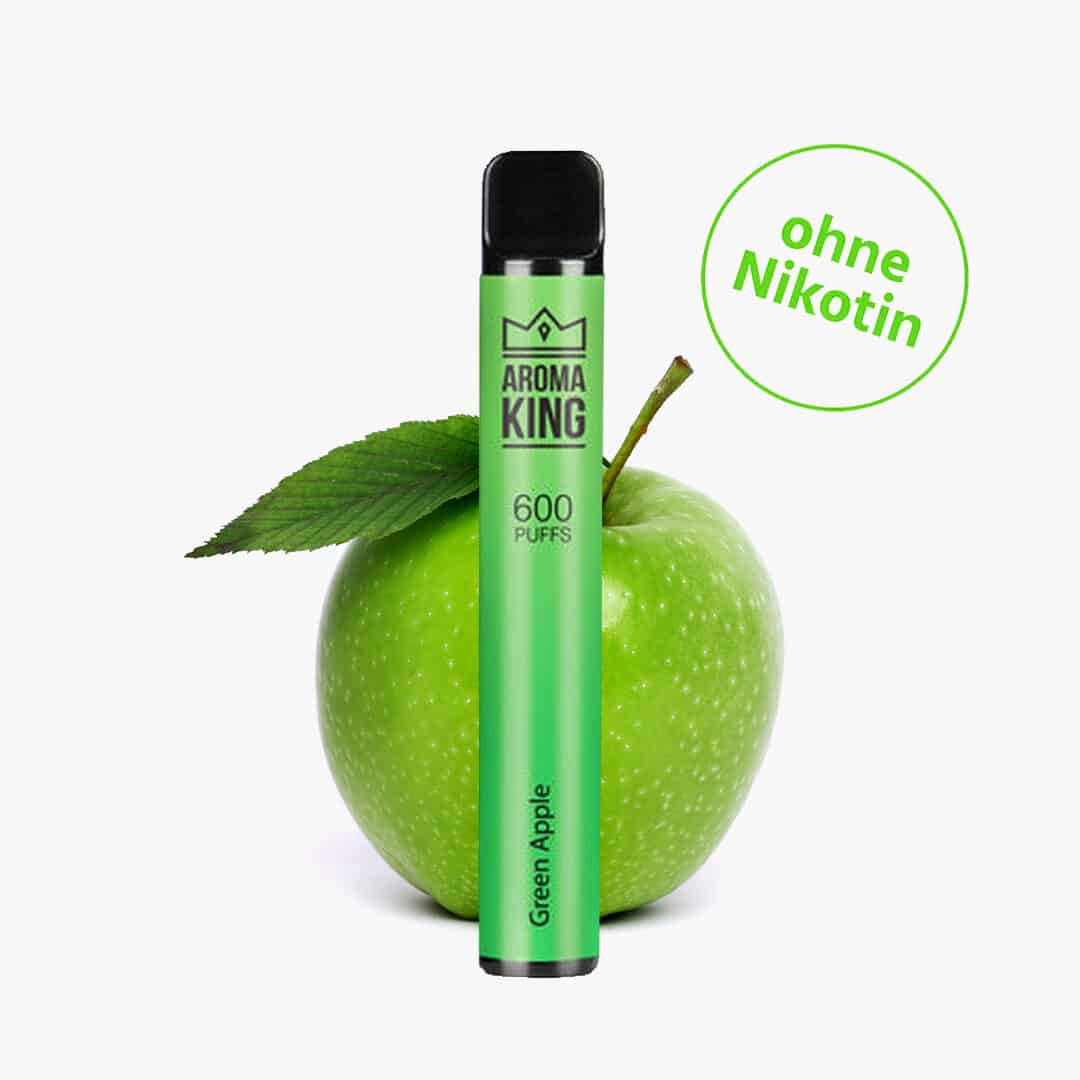 aroma king green apple nicotine free mg