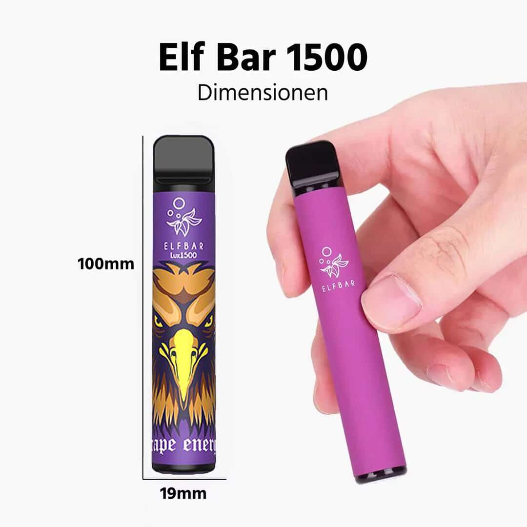 elf bar 1500 lux grape energy traube energy drink groesse 1