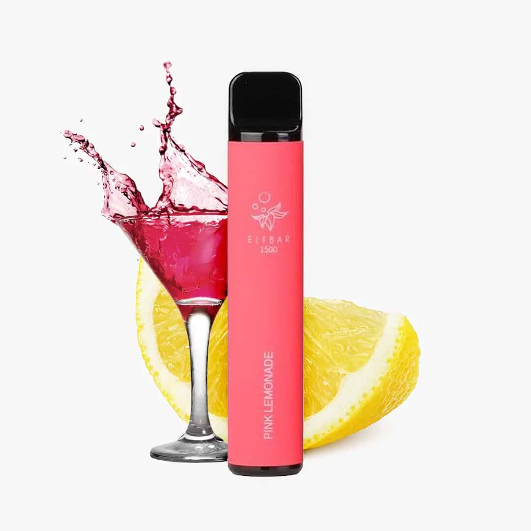 elf bar  pink lemonade zitrusfruechte limonade