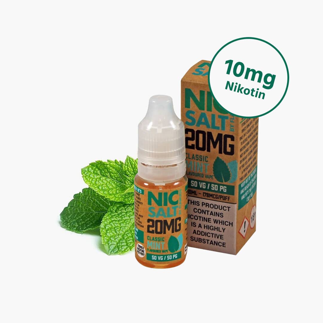 flawless classic mint nicotine salt liquid mg