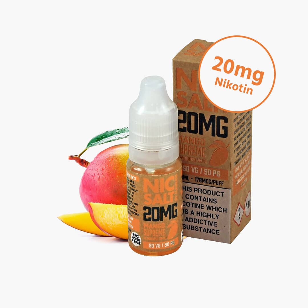 flawless mango supreme sel de nicotine liquide mg