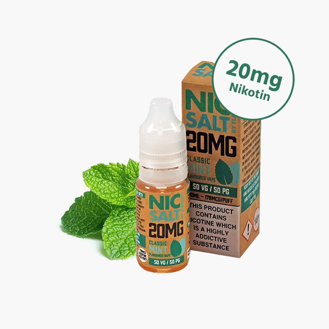 flawless peppermint nikotinsalz liquid mg