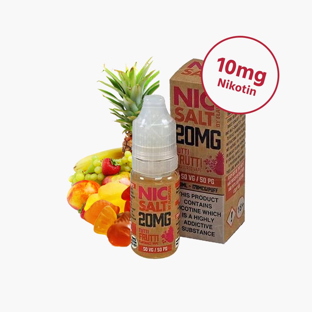 flawless tutti frutti nikotinsalz liquid mg