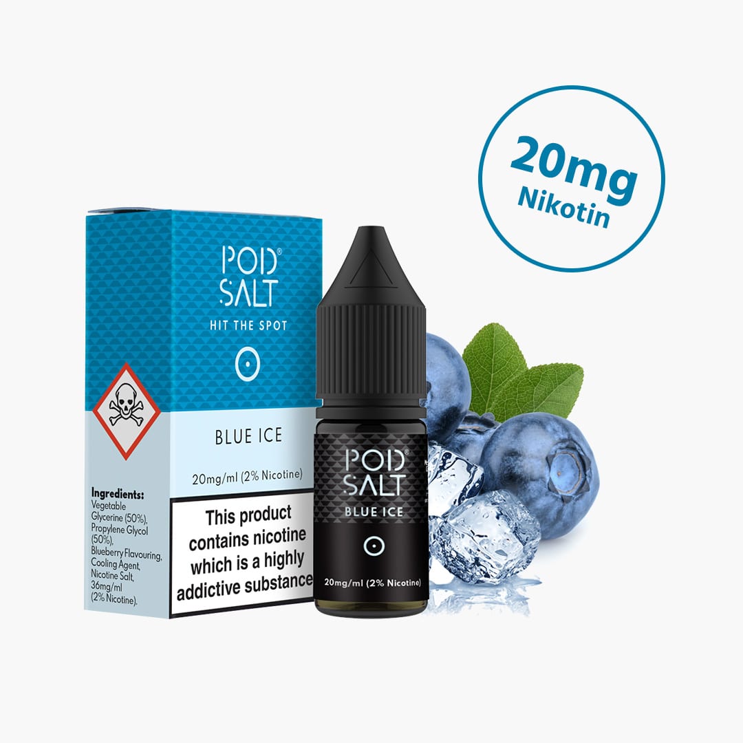 pod salt blue ice nikotinsalz liquid mg