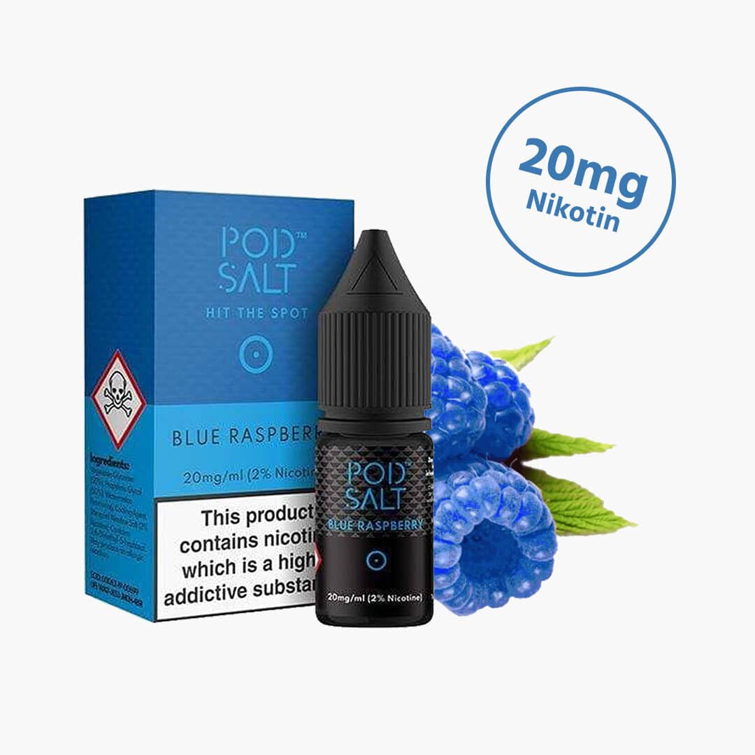 pod salt blue raspberry nikotinsalz liquid mg