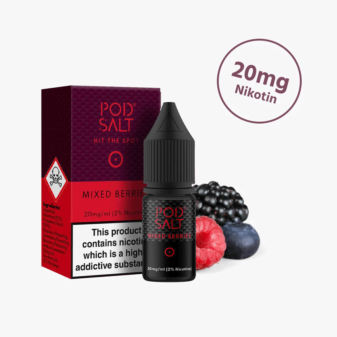 pod salt mixed berries nikotinsalz liquid mg