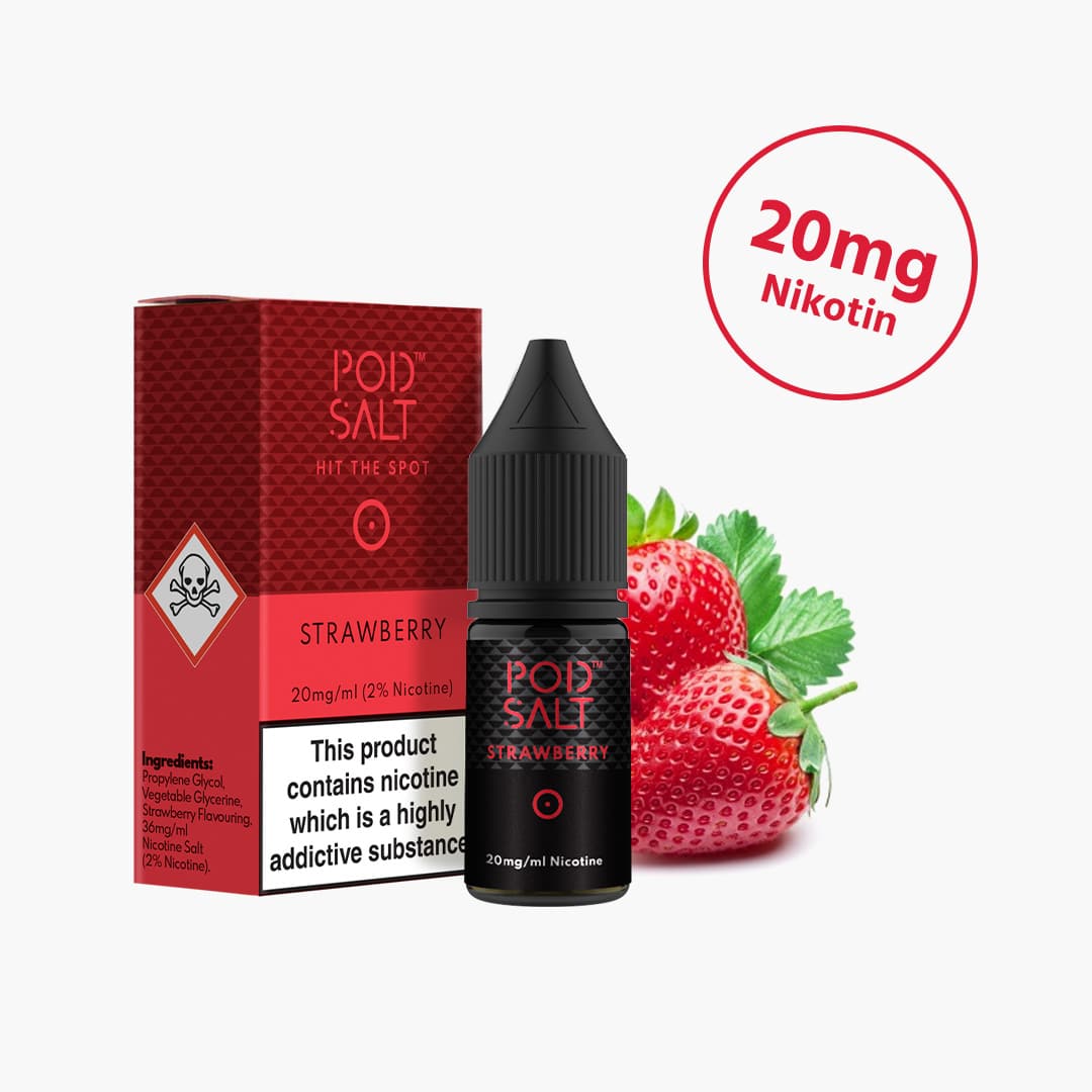 pod salt strawberry nikotinsalz liquid mg