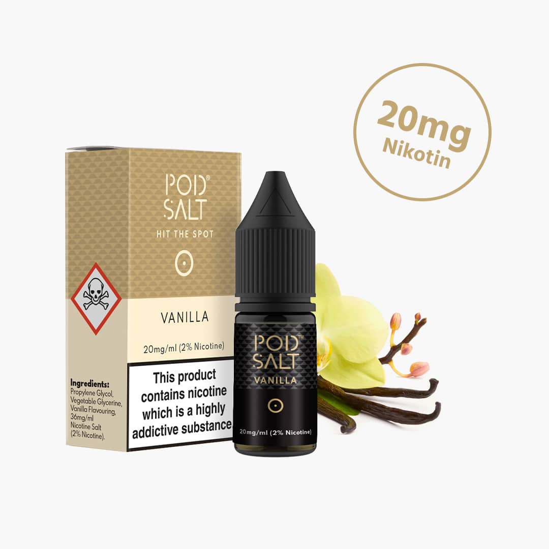 pod salt vanilla nikotinsalz liquid mg