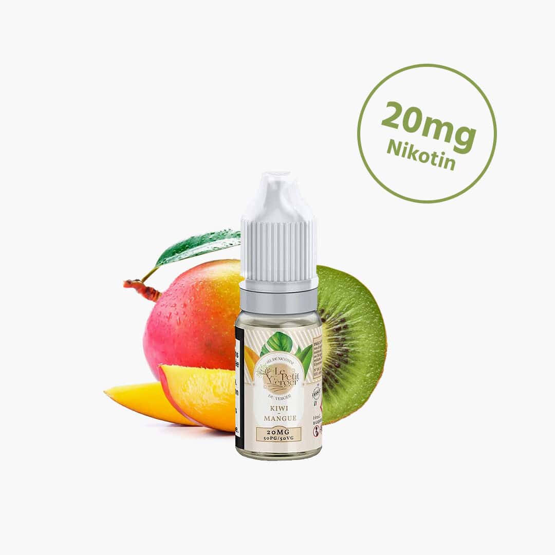 savourea le petit verger kiwi mangue sel de nicotine liquide mg