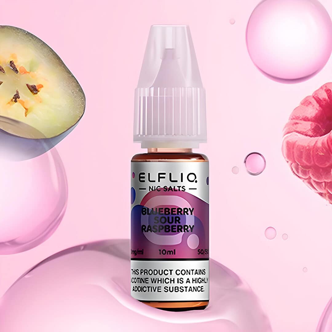 elf bar elfliq blueberry sour raspberry nikotinsalz liquid vergleich