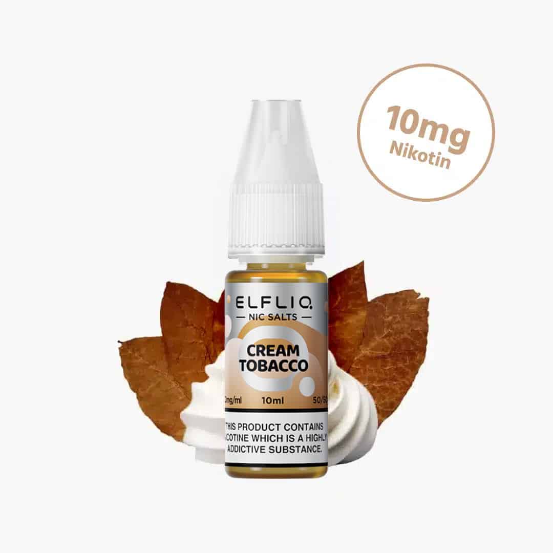 elf bar elfliq crema tabacco sale liquido nicotina 10mg 1