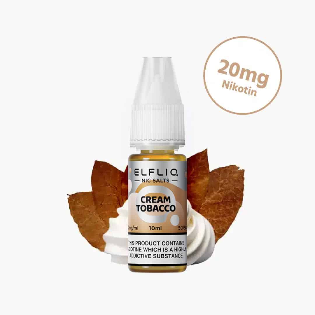 elf bar elfliq cream tobacco nikotinsalz liquid 20mg 1