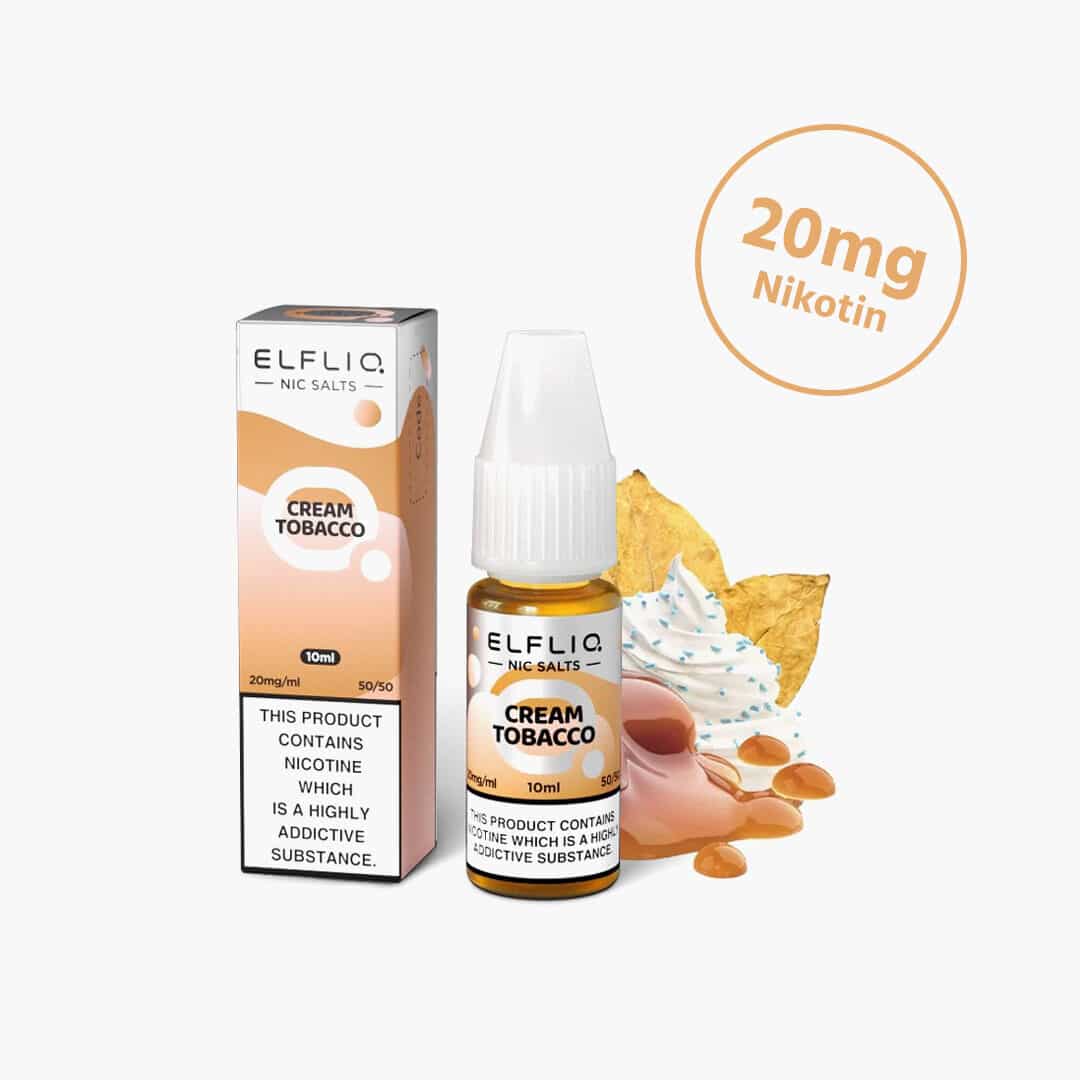 elf bar elfliq cream tobacco nikotinsalz liquid mg