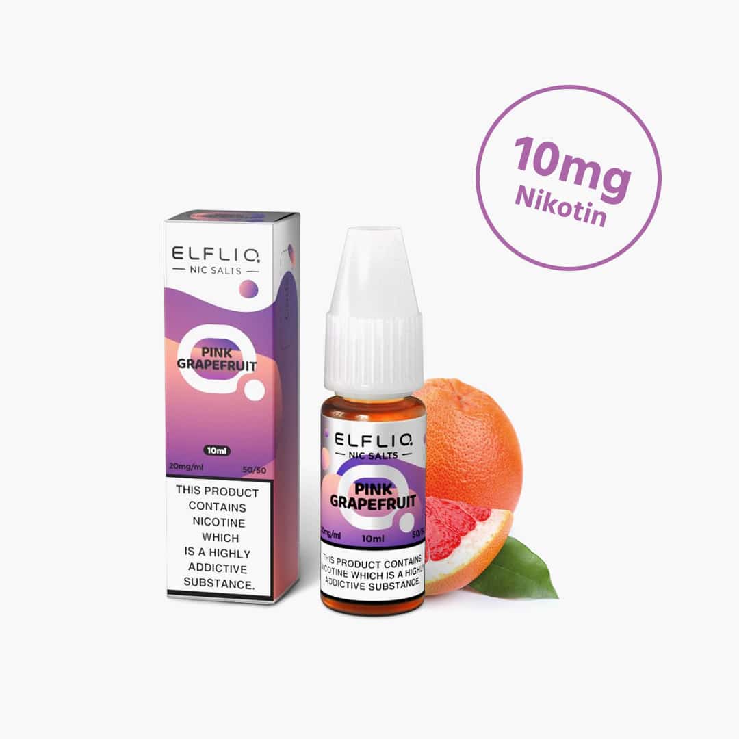 elf bar elfliq pink grapefruit nikotinsalz liquid mg