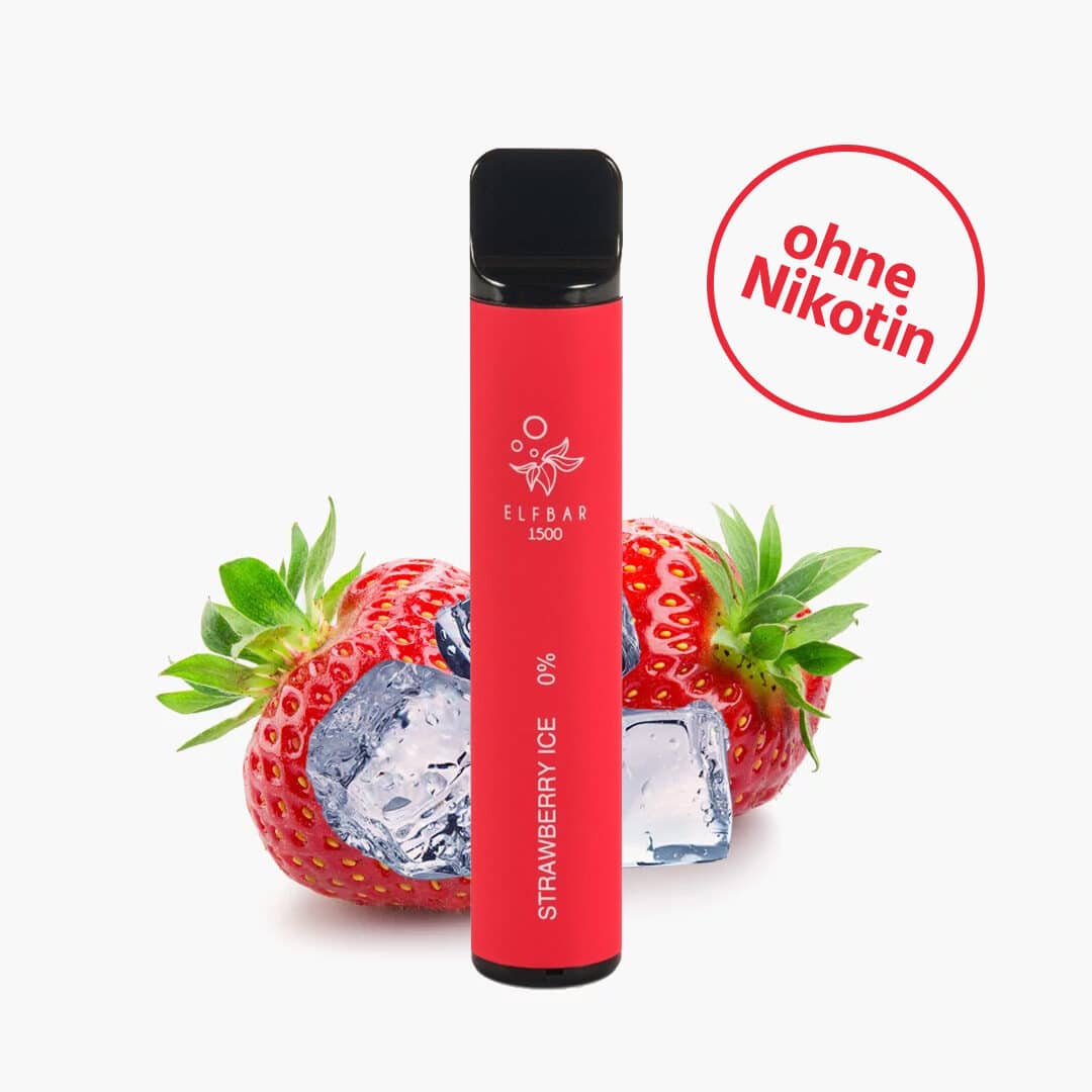 elf bar  strawberry ice erbeeren ice ohne nikotin