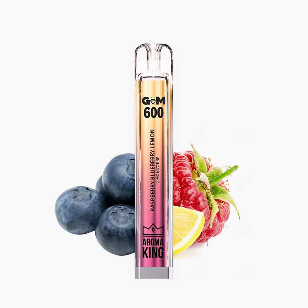 aroma king gem  raspberry blueberry lemon mg