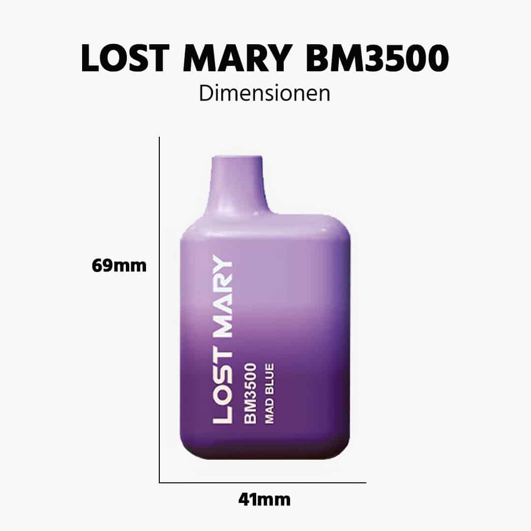 lost mary bm3500 mad blue blauer beeren mix groesse