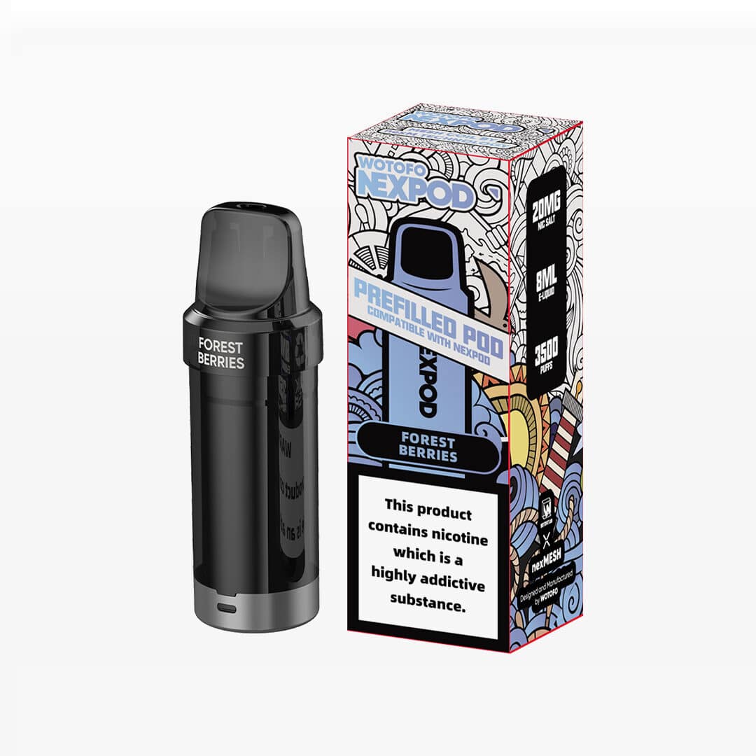 wotofo nexpod kartuschen forest berries verpackung