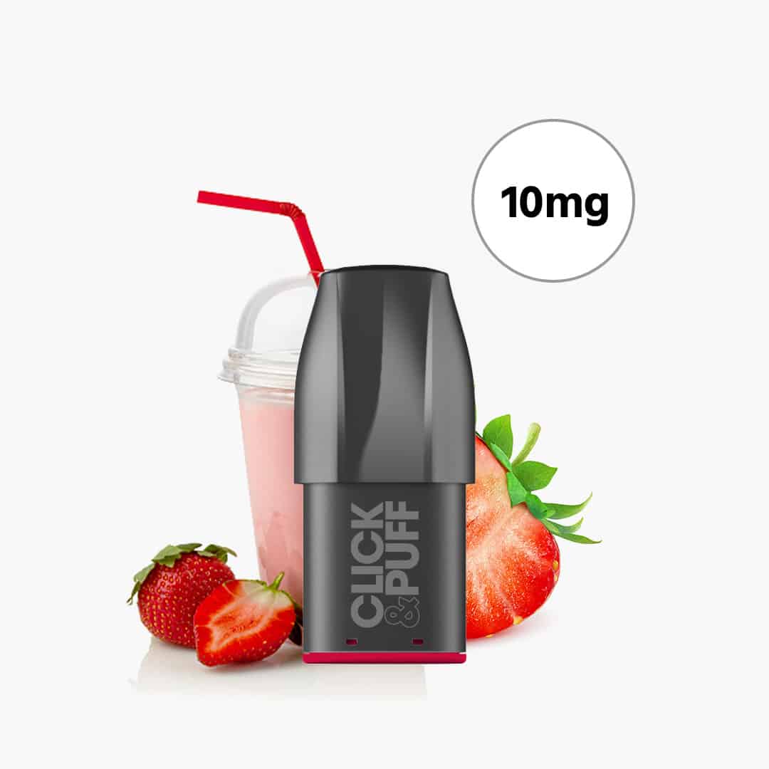 x bar click puff strawberry milkshake kartuschen 1 pod 10mg