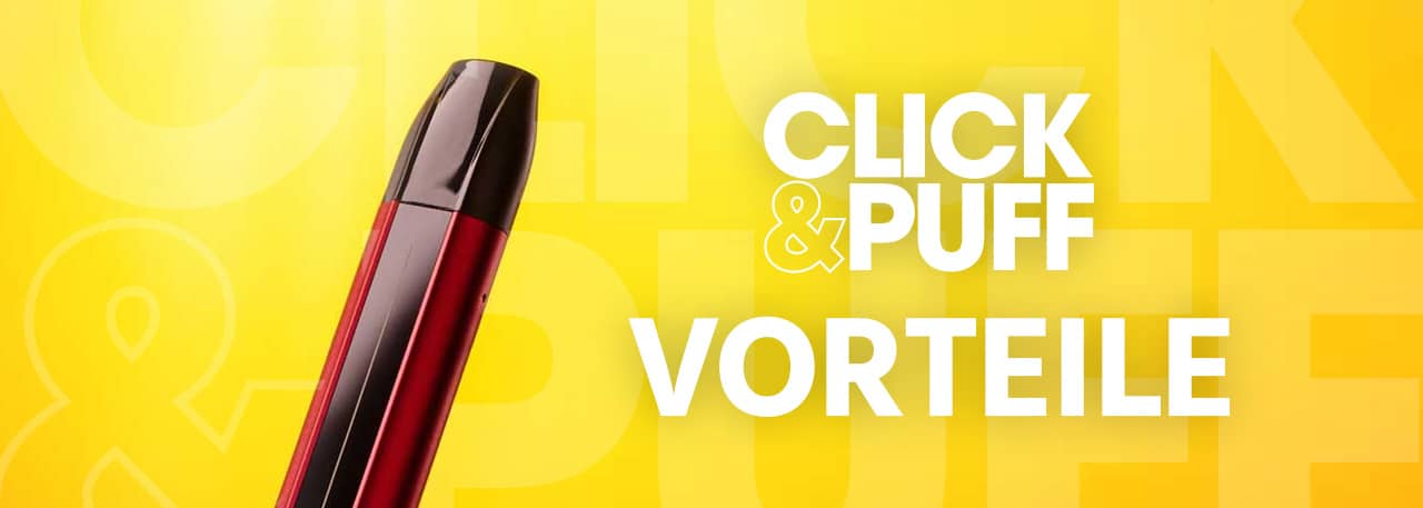 Vorteile X-Bar Click & Puff