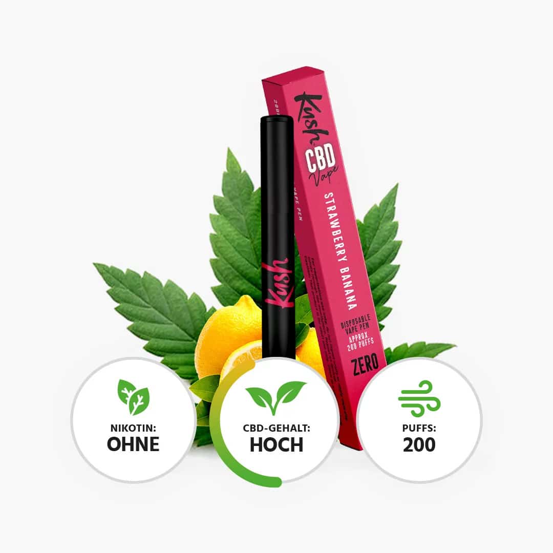 kush cbd vape strawberry banana cbd 40 thc 0