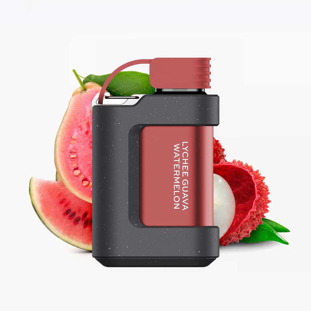 vozol gear 7000 lychee guava watermelon litschi guava wassermelone