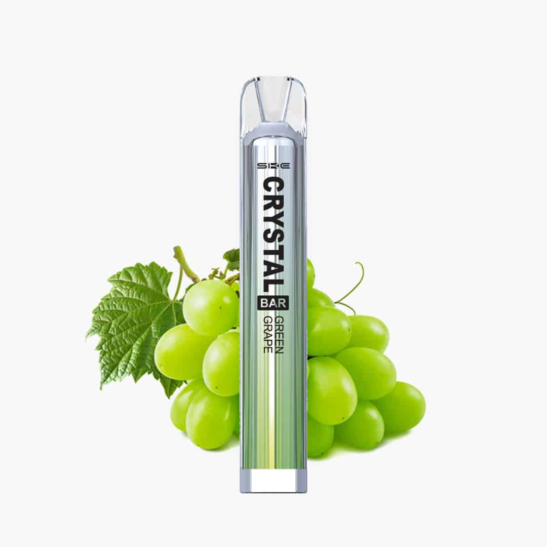 SKE CRYSTAL | Green Grape / Grüne Trauben | Einweg Vape