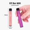 elf bar 600 strawberry kiwi erdbeeren kiwi 10mg groesse